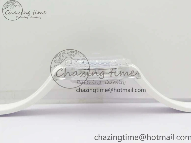 0112 Submariner Phantomlab Transparent KZF Best Edition Black Dial on White Rubber Strap VR StreetReady 2567